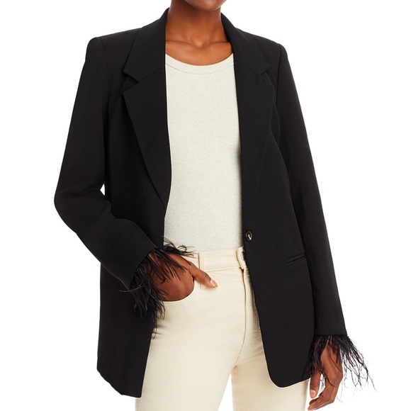 Wayf feather black blazer - Picture 3 of 6